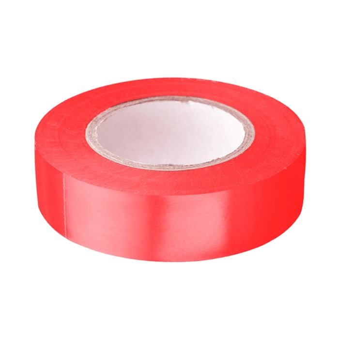 Banda izolatoare PVC rosie