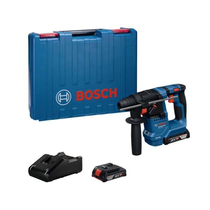 Ciocan rotopercutor SDS+ 18V 2.0Ah cu 2 acumulatori GBH 18V-18 Bosch