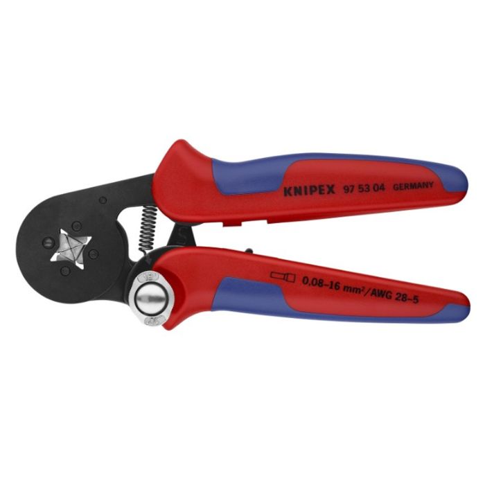 Clește de sertizat ferule, cu autoreglaj 975304 Knipex