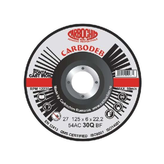 Disc abraziv pentru polizare otel-fonta