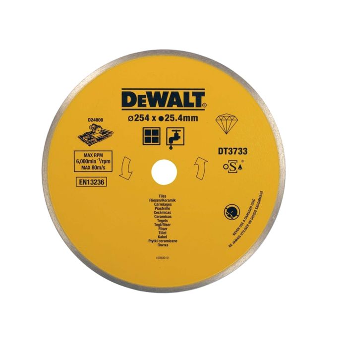 Disc diamantat 250x25.4 mm DT3733 DeWalt