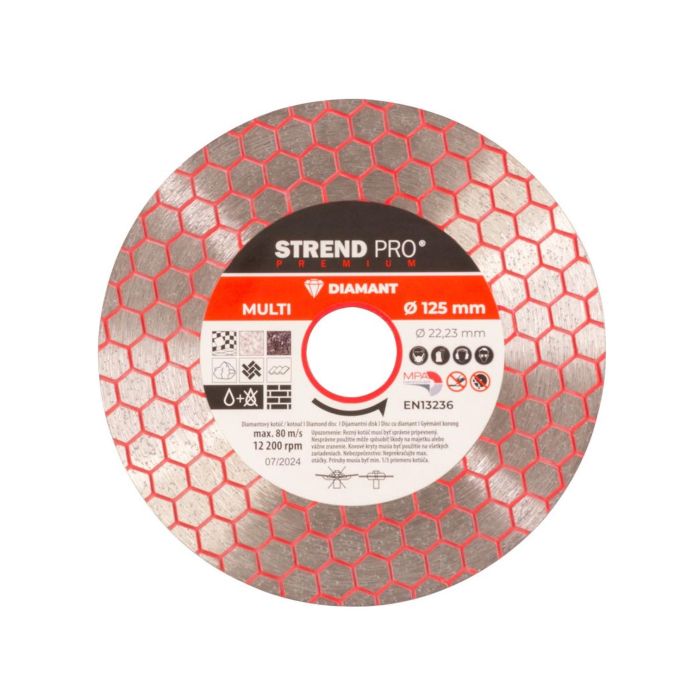 Disc diamantat continuu 125X2.0X22.2 mm Universal 2232045