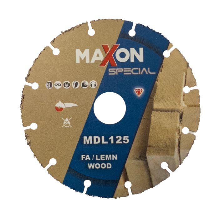 Disc diamantat pentru taiat lemn 125 mm MAXON SPECIAL