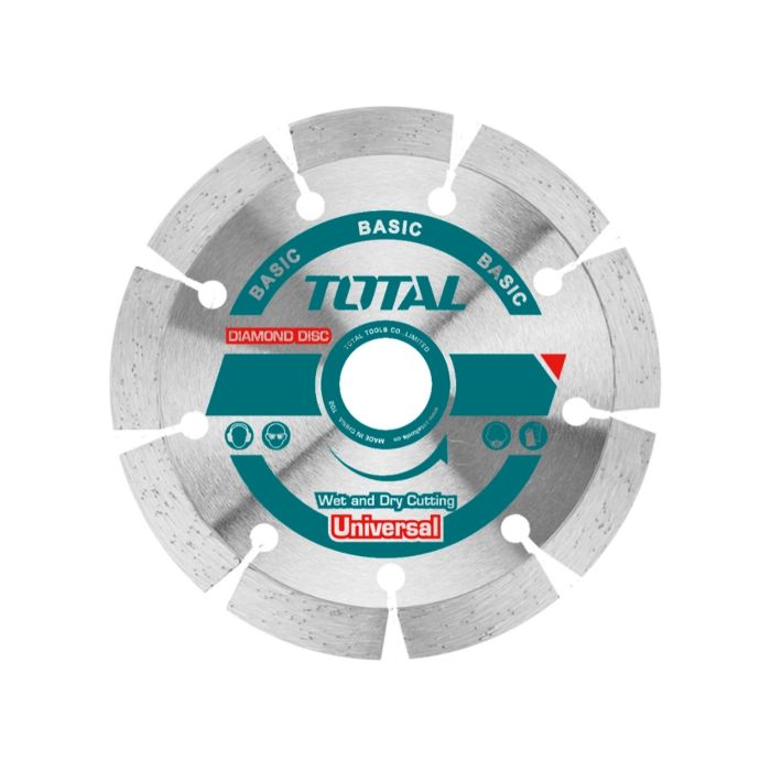Disc diamantat segmentat 115X22.2 mm Universal TAC2111153 TOTAL