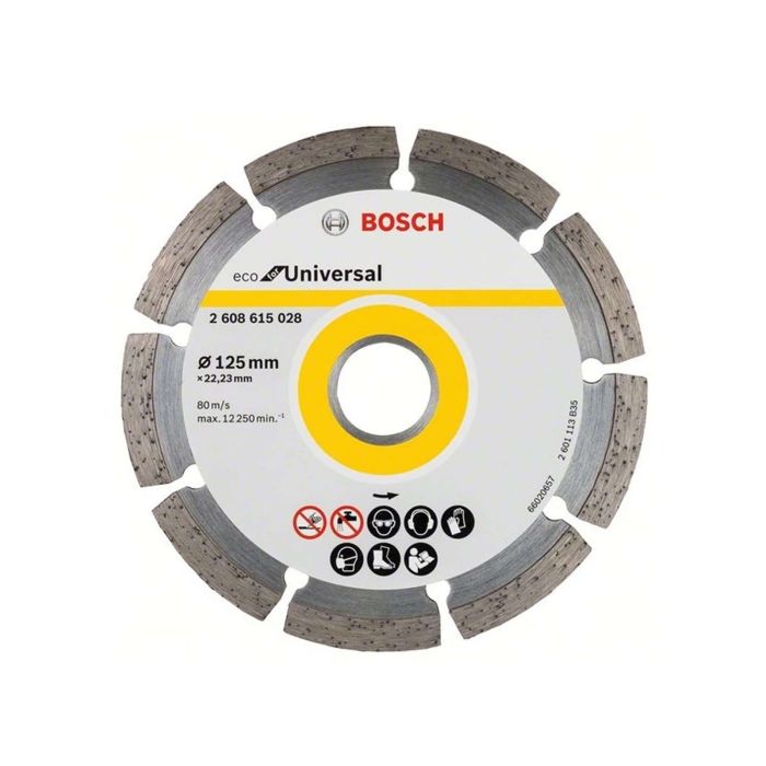 Disc diamantat segmentat 125X22.2 mm 2608615028 Bosch
