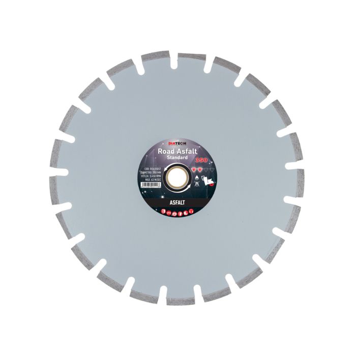 Disc diamantat segmentat 350X3.1X30-25.4 mm Asfalt ROAD STANDARD
