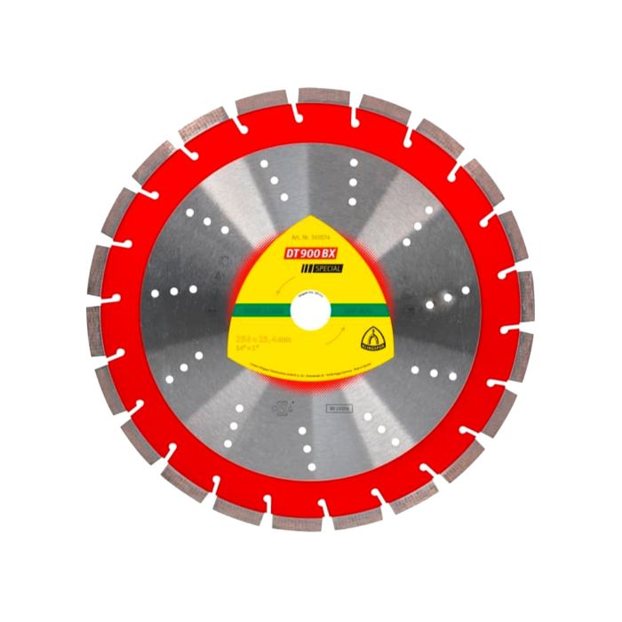 Disc diamantat segmentat 400X25.4 mm Beton DT900BX Special Klingspor