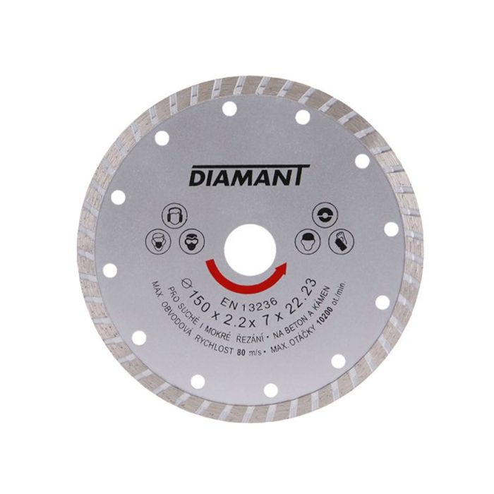 Disc diamantat Turbo 150 mm 21150