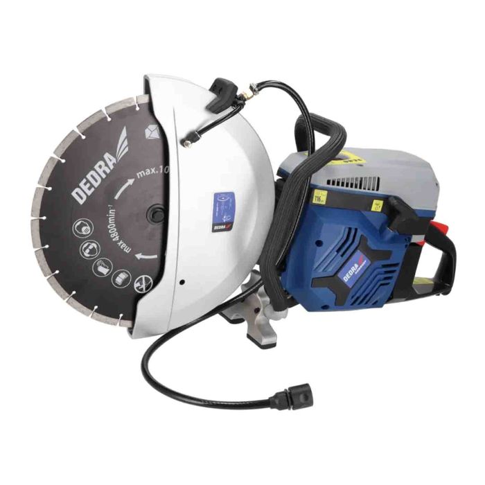 Fierastrau cu motor pe benzina pentru beton si otel 400 mm 4.8 kW DED8837 - detaliu