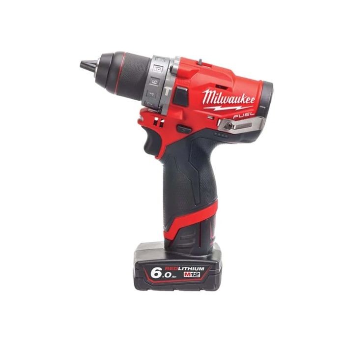 Masina gaurit si insurubat cu 2 acumulatori 12V 6Ah M12 FPD-602X Milwaukee