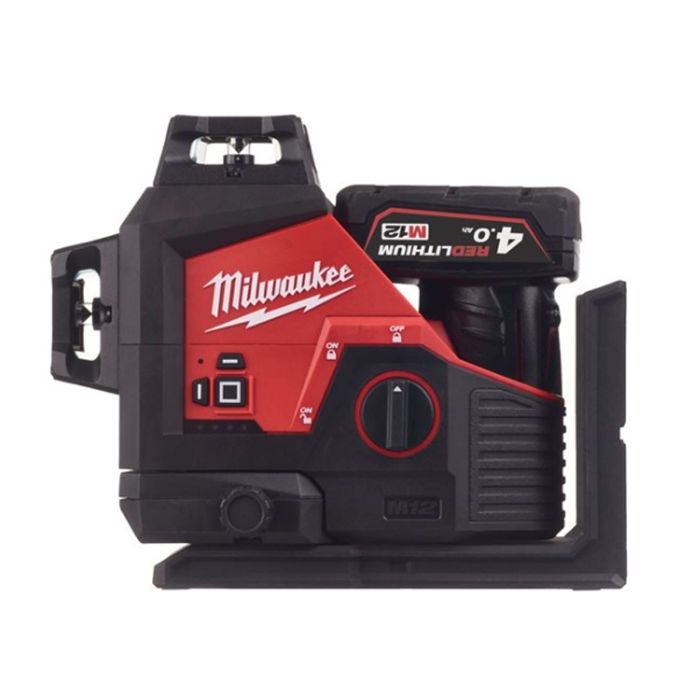 Nivela laser verde 360° cu 3 planuri M12 3PL-401C Milwaukee