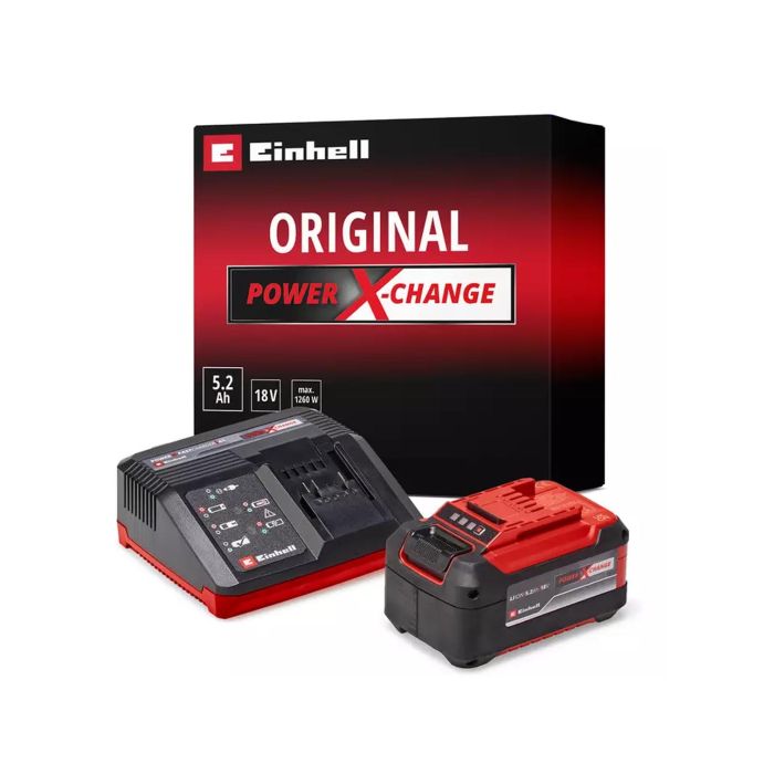 Set acumulator 18V 5.2Av + incarcator 18V 4512114 Einhell