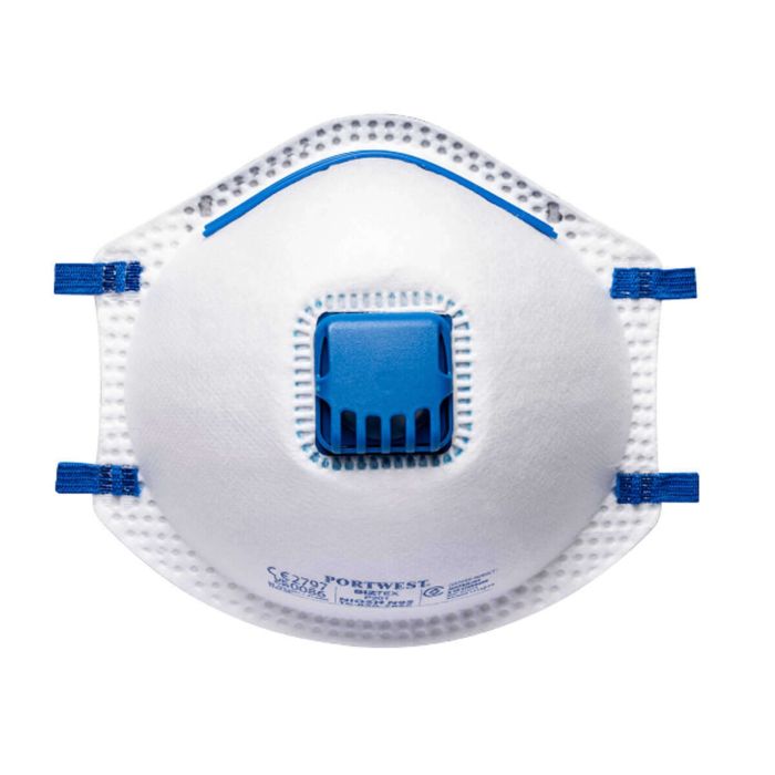 Set masca praf cu supapa FFP2 10buc P201WHR