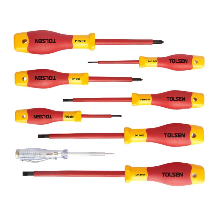 Trusa surubelnite 8 buc izolate 1100V 32408