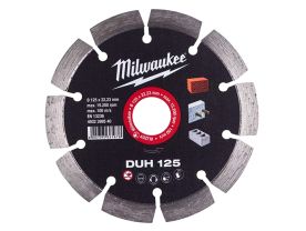 Disc diamantat segmentat 125X22.3 mm DUH125 Milwaukee