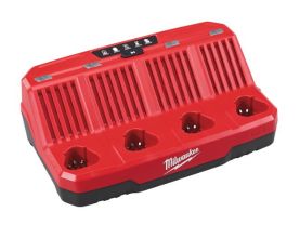Incarcator acumulatori 4 porturi M12™ M12 C4 Milwaukee