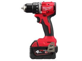 Masina gaurit si insurubat cu 2 acumulatori 12V 4Ah M18 BLDDRC-402C Milwaukee