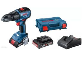 Masina gaurit si insurubat cu 2 acumulatori 18V 2Ah GSB 18V-50 Bosch - SET COMPLET