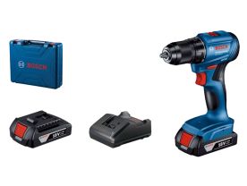 Masina gaurit si insurubat cu 2 acumulatori 18V 2Ah GSR 185-LI Bosch