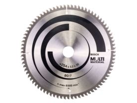 Panza circulara placata 254 x 3.2 x 30 mm 96Z Multi-materiale Bosch