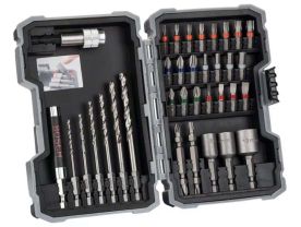 Set burghie + biti 35 buc pentru metal EXTRA HARD 2607017328 Bosch