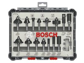 Set freze lemn 15 buc cu coada 8 mm 2607017472 Bosch