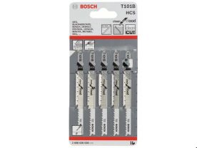 Set lame ferastrau pendular pentru lemn 100MM 5 buc T101B Bosch