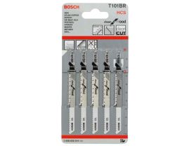 Set lame ferastrau pendular pentru lemn 100MM 5buc T101BR Bosch