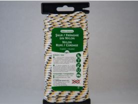 Snur 4 mm NYLON Alb-Negru-Galben 20 ml 040NYTIM001190L1